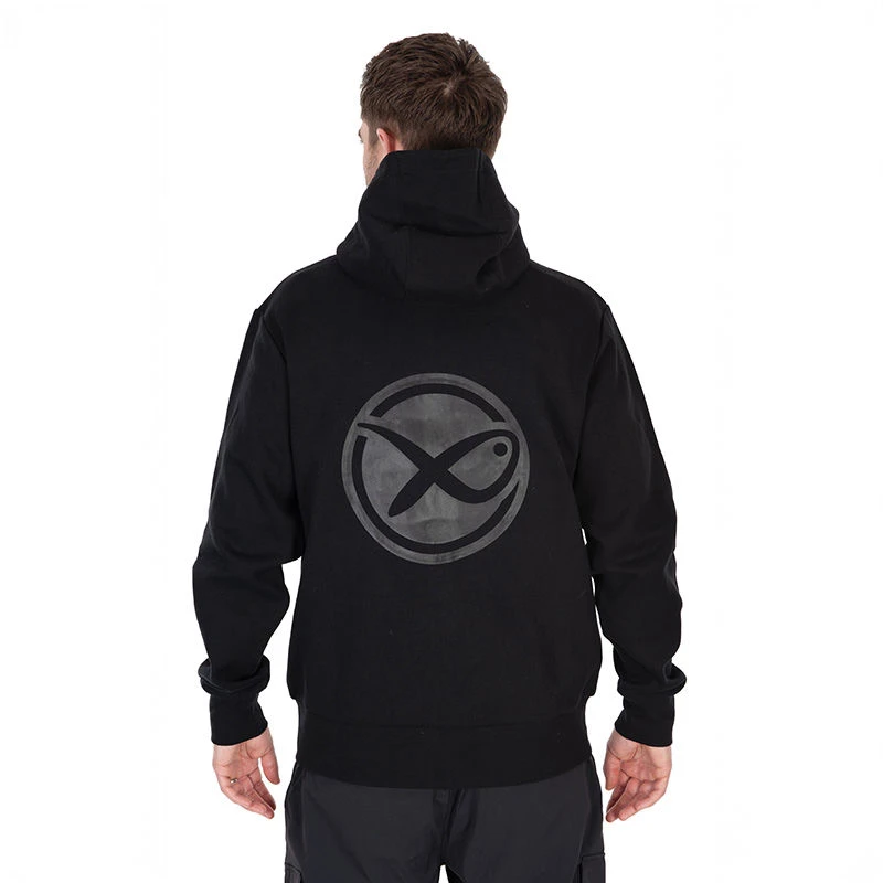 Matrix Black Stealth Zip Hoodies